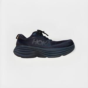 Hoka Bondi 8 Black Mens Size 12 4E Extra Wide Running Walking Athletic Shoes